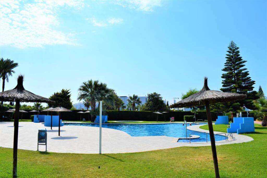 Playas de Vera Bahia De Vera - Apartamento Naturista Con 3 Piscinas Junto A Playa מראה חיצוני תמונה